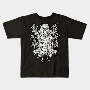 SKULL AND WINGS Kids T-Shirt